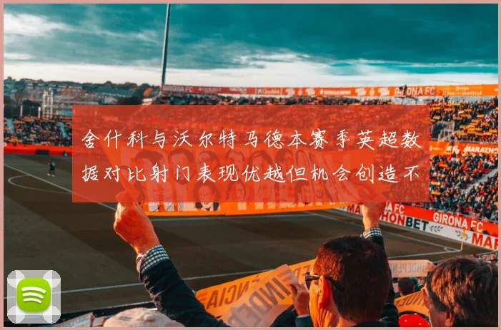 舍什科与沃尔特马德本赛季英超数据对比射门表现优越但机会创造不足